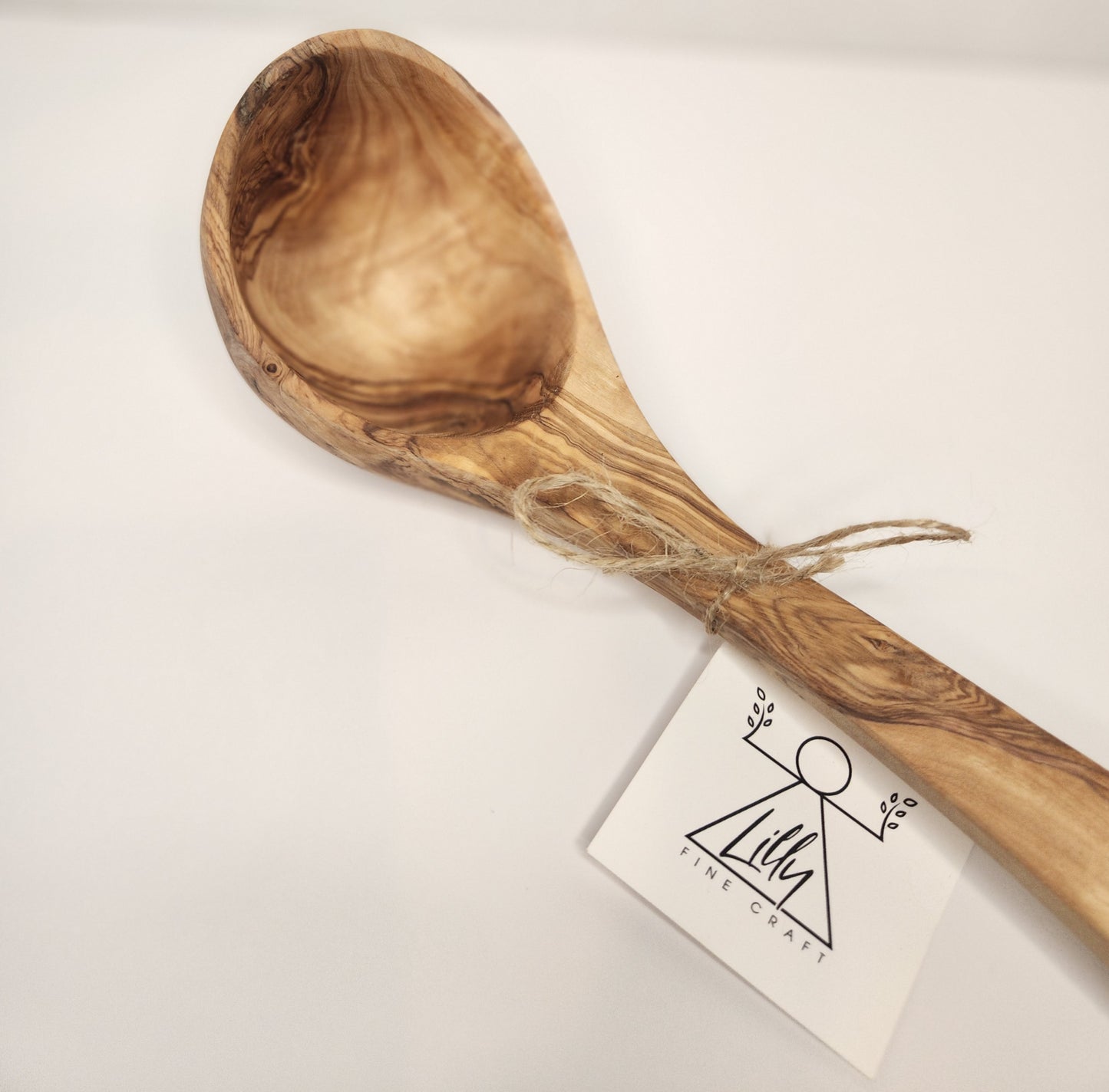 100% Olive Wood Ladle